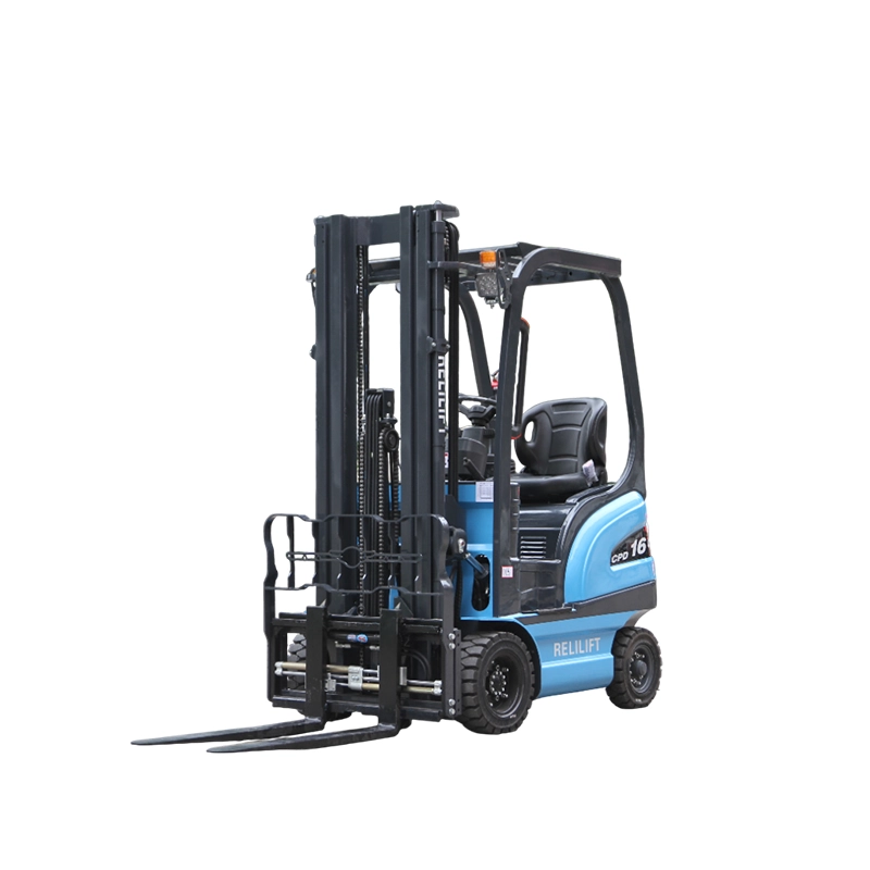1.6t short wheelbase anti slip indoor storage forklift