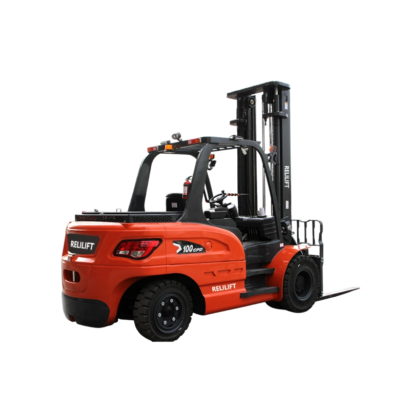 10 ton electric forklift with smooth hydraulic lift system