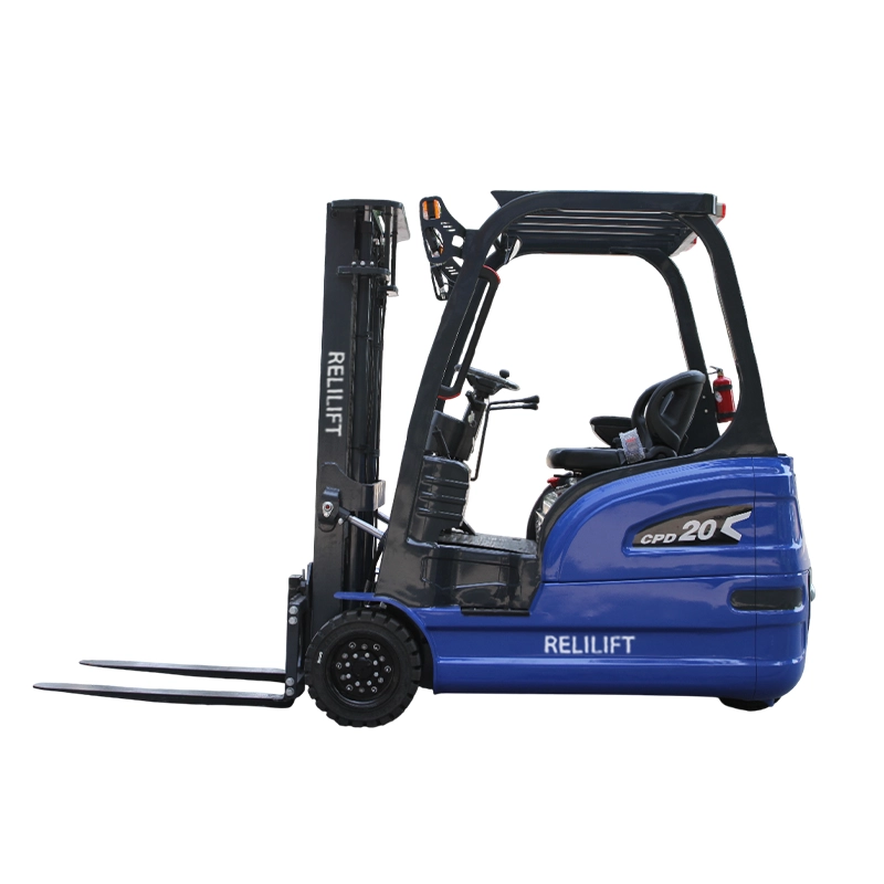 2 ton 3 wheel forklift industrial ultra narrow cart
