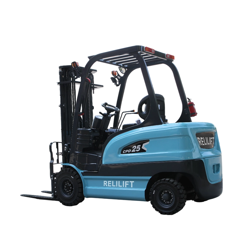 2.5 tonelectric forklift with low noise motor for indoors