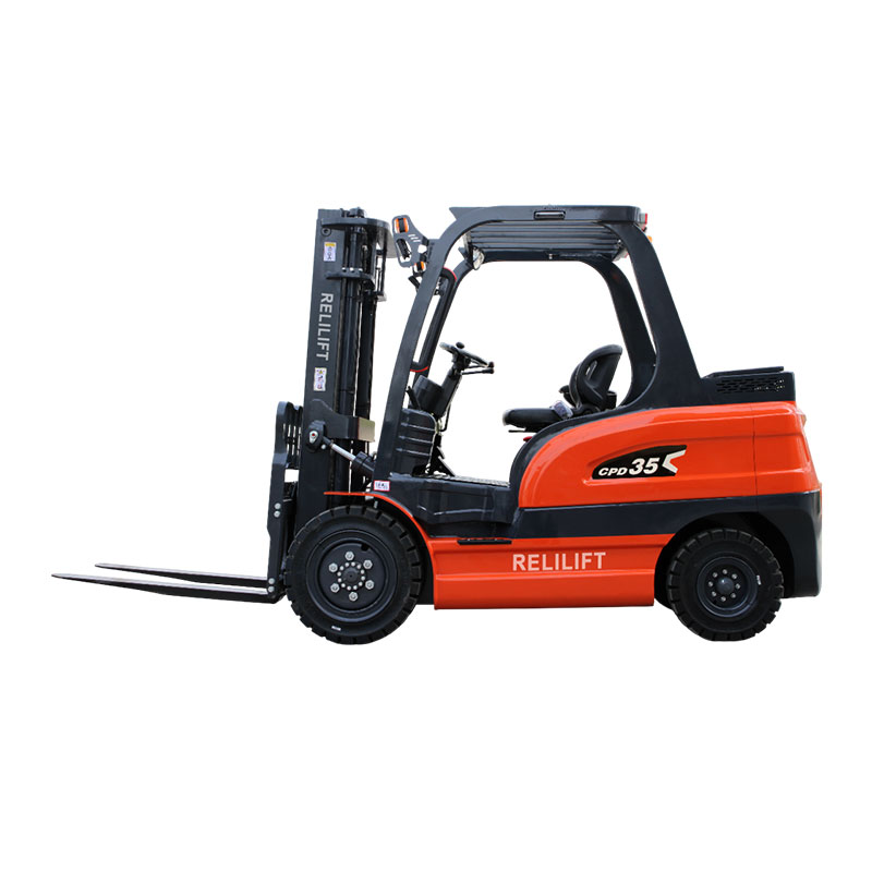 3.5 ton electric forklift stable warehouse transport
