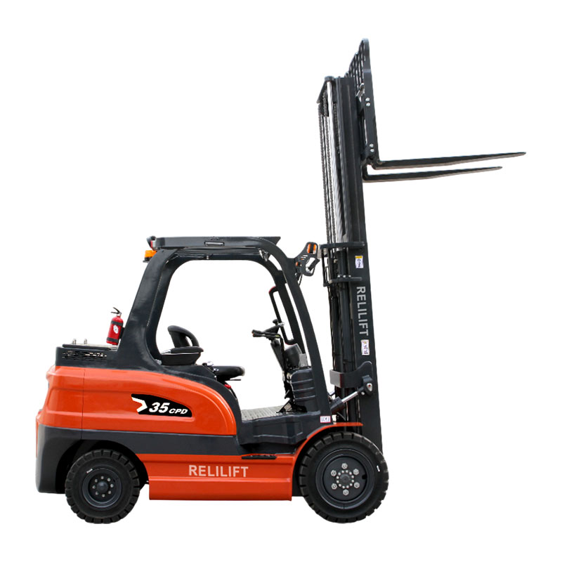 3.5 ton electric forklift steady lift factory transit