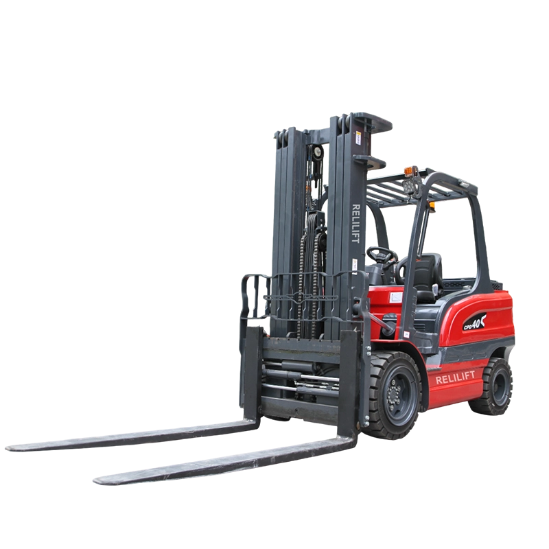 4 ton electric forklift with zero emission clean power