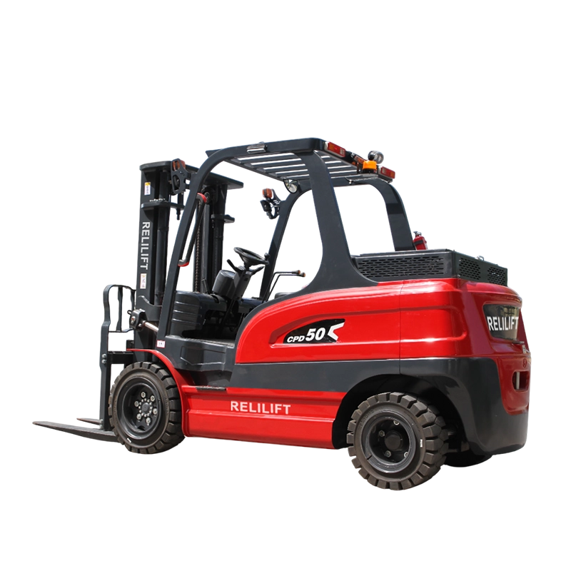 5 ton electric forklift with safe and reliable control