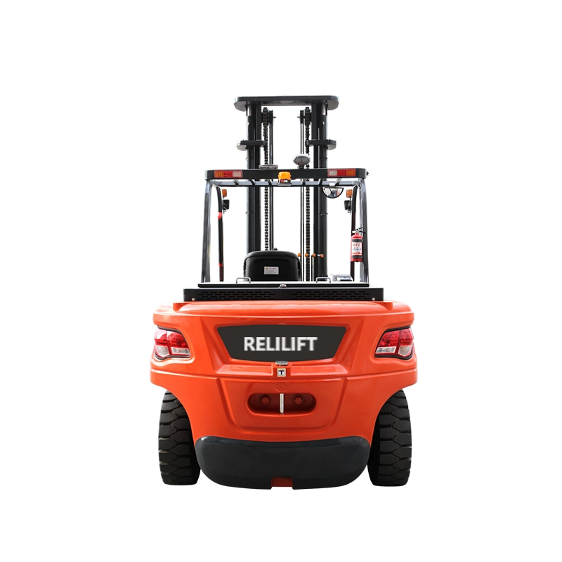 anti tip electric forklift 10ton wide scene storage use