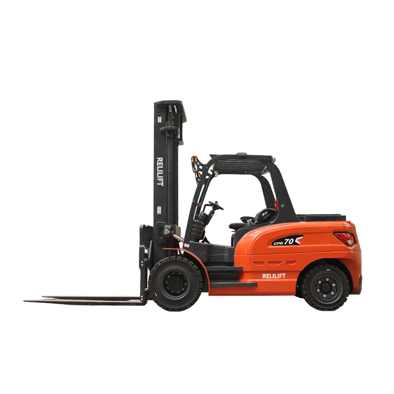 anti tip stable 7ton electric forklift warehouse yard use