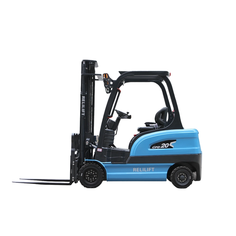 electric forklift 2ton anti tip low noise workshop