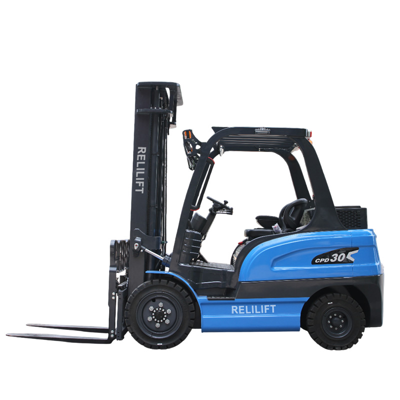 electric forklift 3ton compact for factory workshop transit