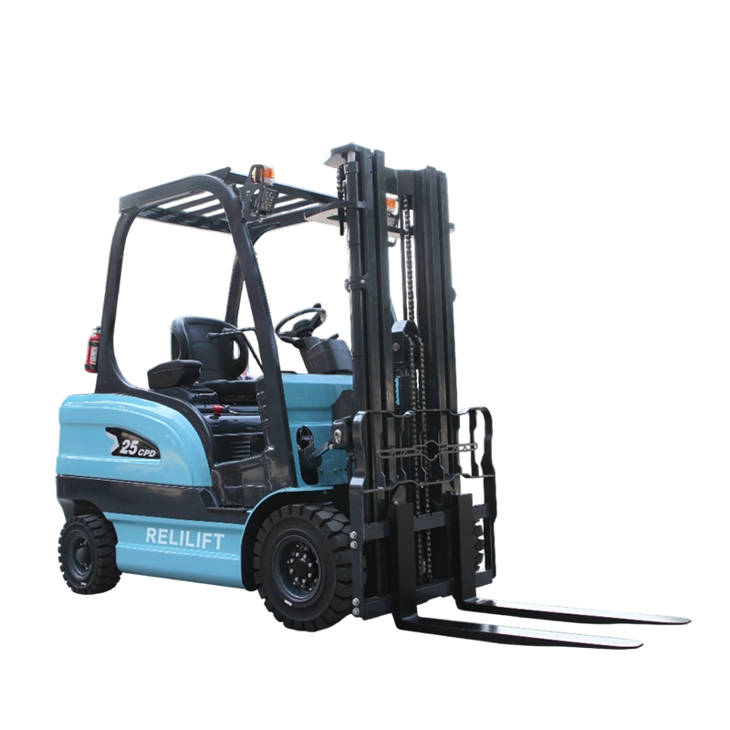electric forklift anti tip safe lifting wide scene