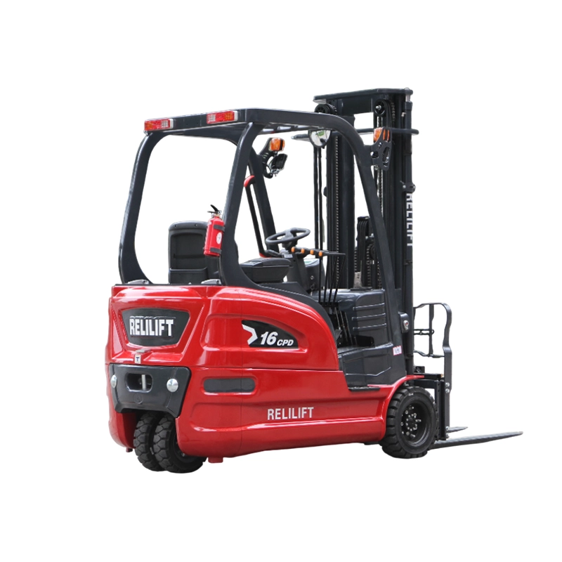 electric forklift ergonomic seat 1.6ton tight aisle handler (1)