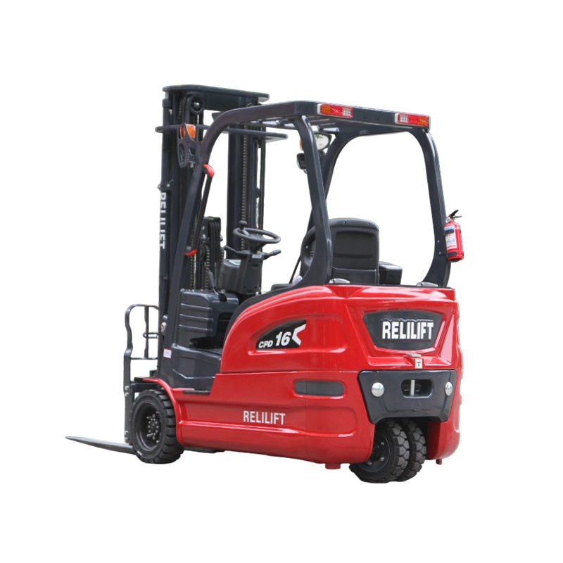 electric forklift ergonomic seat 1.6ton tight warehouse (1)