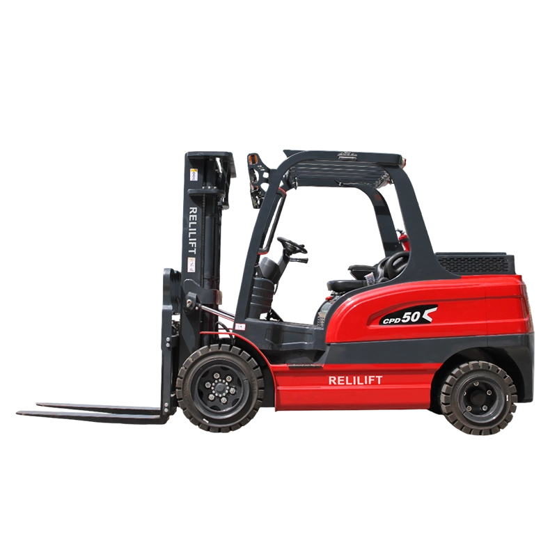 low noise electric forklift stable warehouse operation