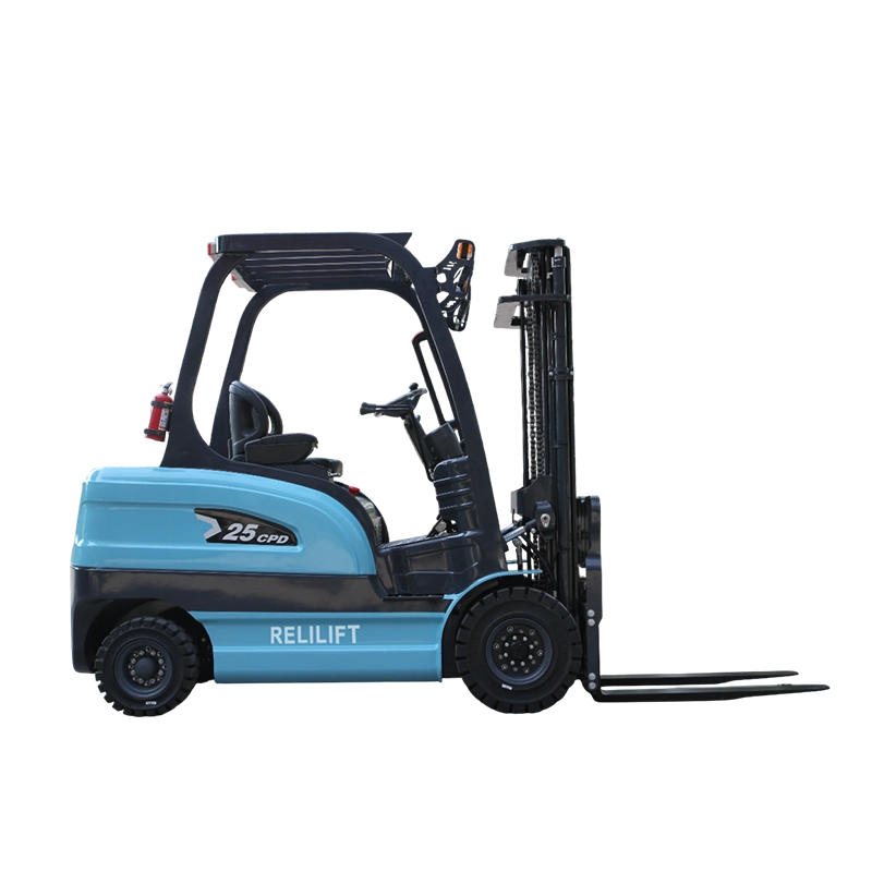 low noise stable electric forklift 2.5ton workshop use