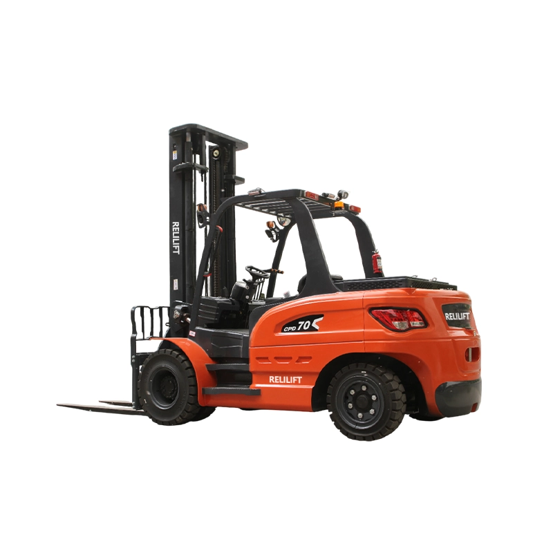 zero emission electric forklift 7ton logistics yard