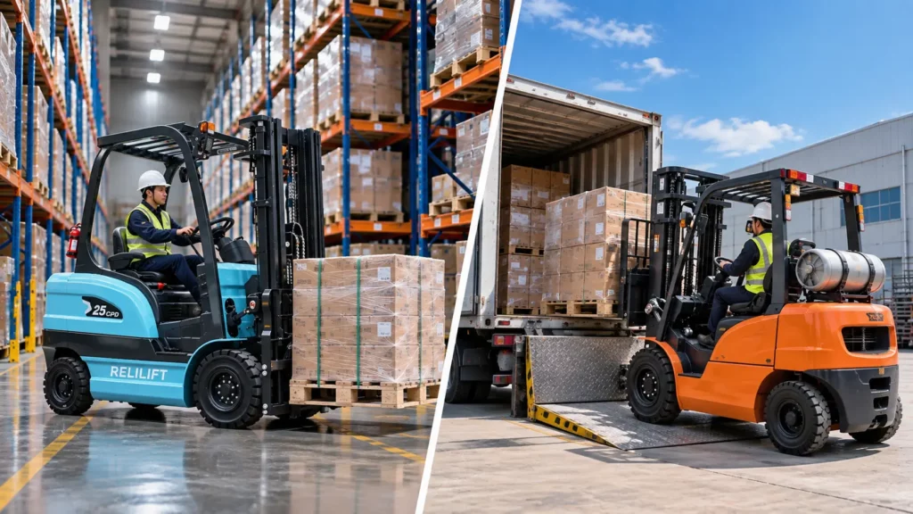 Electric vs. Propane Forklifts Which One Fits Your Operation Electric vs. Propane Forklifts Which One Fits Your Operation